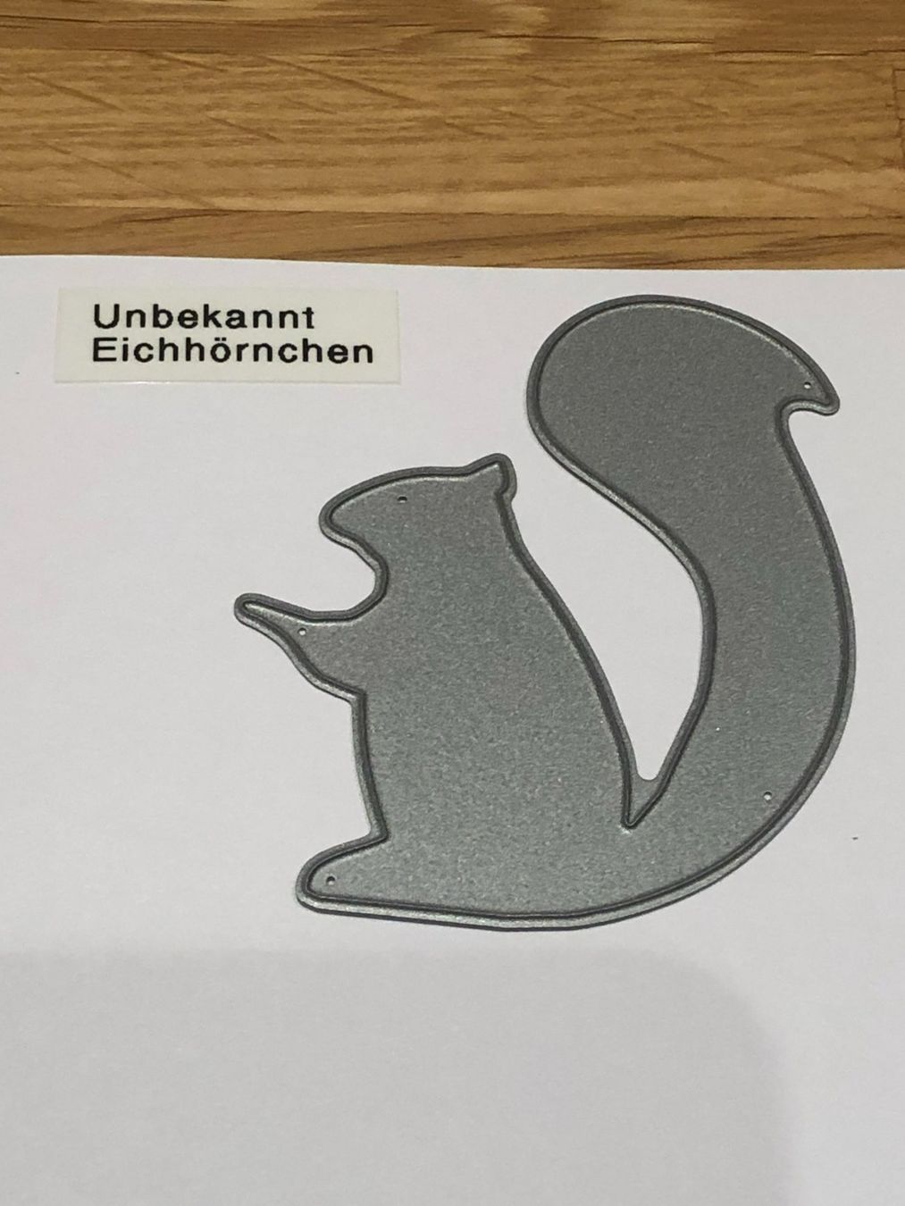 Sciablone: Eichhörnchen - unbekannt – Usato da Neukirch (Egnach) venduto da muolen