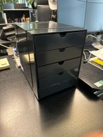 USM INOS 5er Schubladenkasten  Graphitschwarz