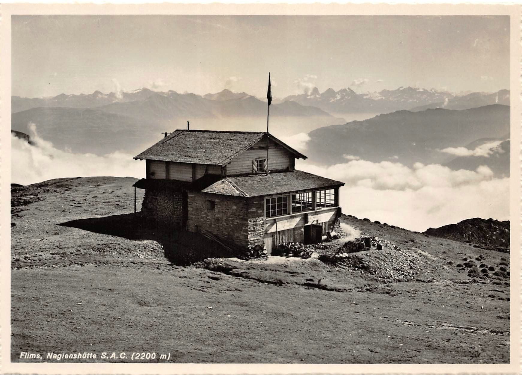 Cartes postales: Flims, Nagienshütte – D'occasion à Ottikon b.Kemptth. par Neptun1974