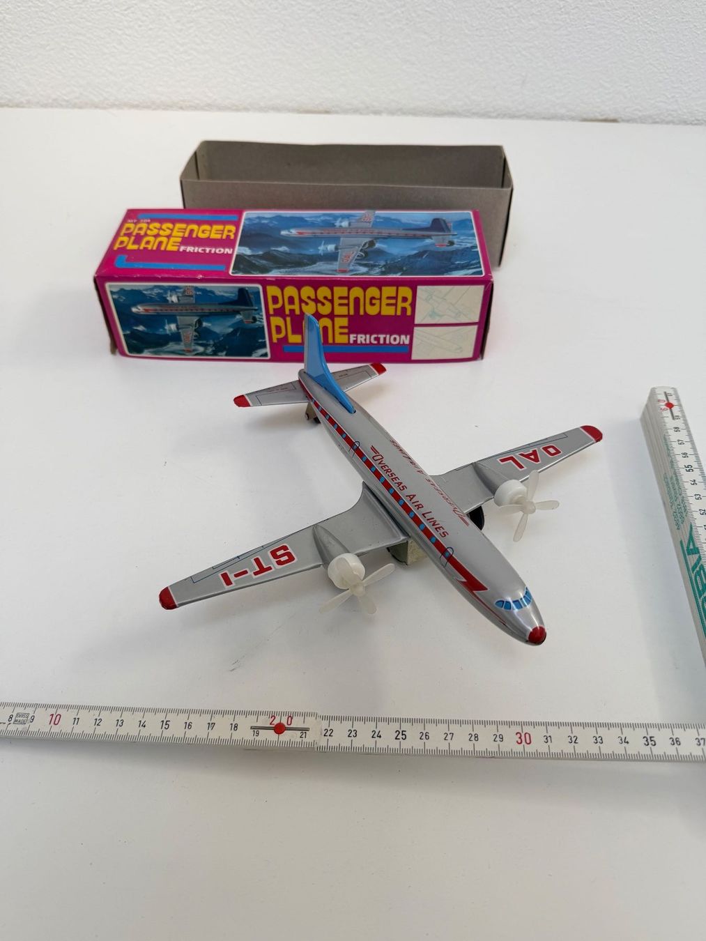 Giocattoli: Blechspielzeug Flugzeug antik – Nuovo e nell'imballaggio originale da Wettingen venduto da jo_walters 1