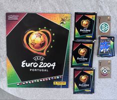 Panini Euro 2004 Sticker Album leer + 3 Packs + 100 Sticker