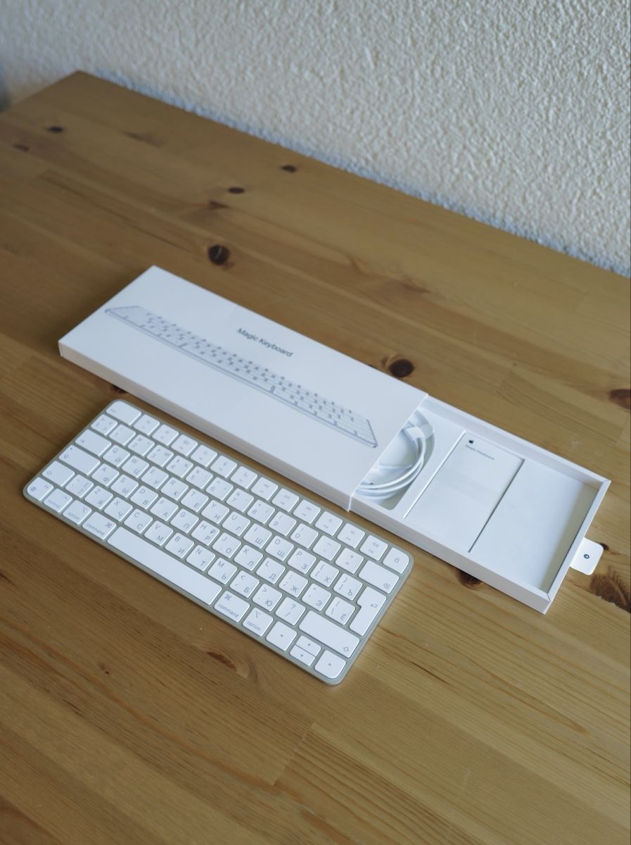 Apple Tastaturen: Apple Magic Keyboard Lightning – Russian Layout – Gebraucht aus Zürich von idbronskiy 1