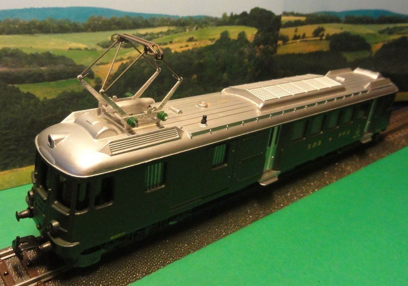 Hag Modellini di ferrovie: HAG HO-Wechselstrom Treibwagen SBB / "Analog" – Usato da Melchnau venduto da Lhofer 2