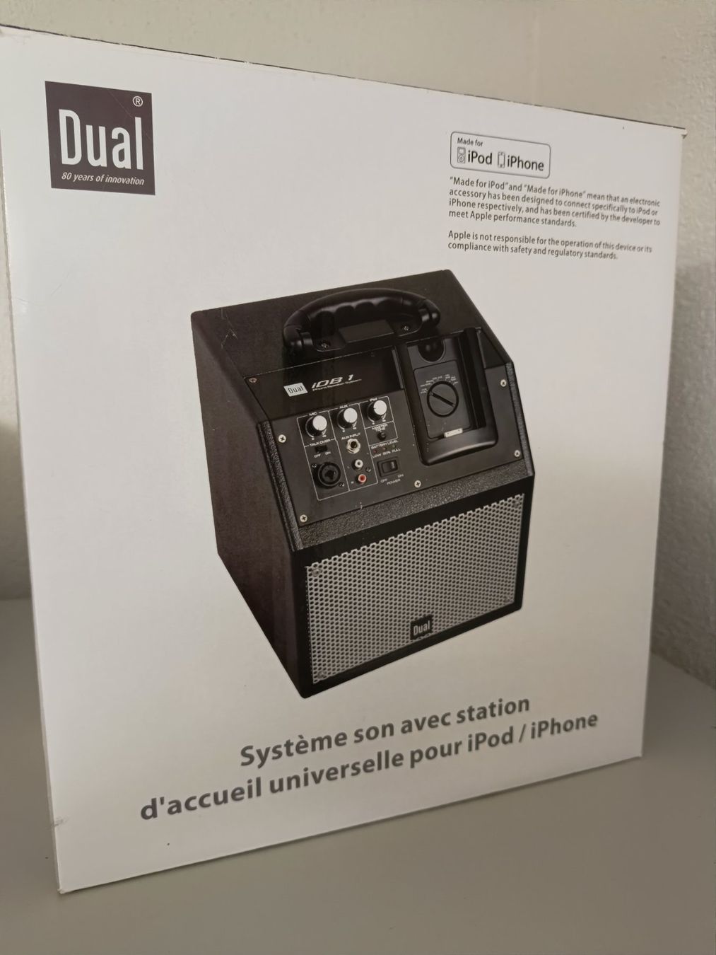 Dual Casse acustiche: Dual iDB 1 Soundsystem mit Head-Set Microphon – Usato da Bennwil venduto da Smileandwin1 1