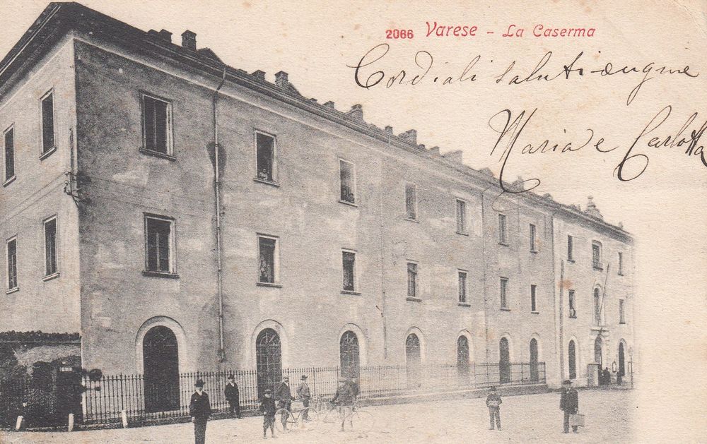 AK Varese La Caserma Animatissima inizio 1900 Kaufen auf Ricardo