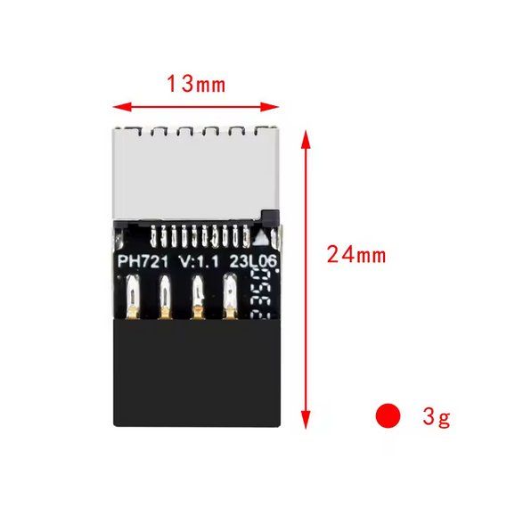 Unità & Adattatore: USB2.0 zu Type E Adapter – Nuovo e nell'imballaggio originale da Andhausen venduto da Nydegger-PC-GmbH 1