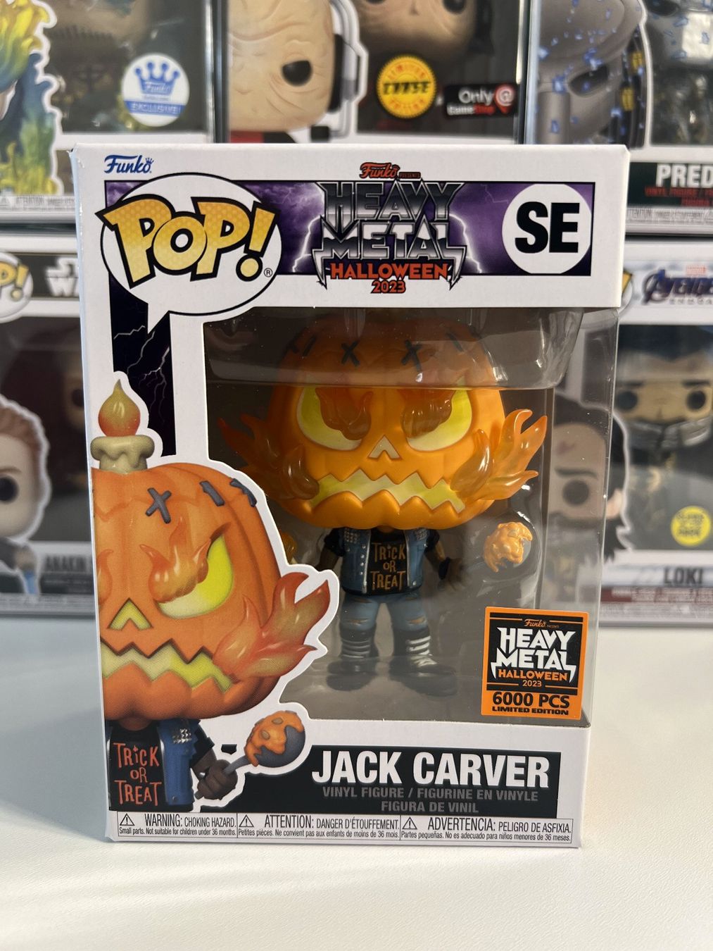Funko Statuette: Funko POP! Jack Carver Edition Limitée 6000 Pièces – Nuovo e nell'imballaggio originale da Le Mouret venduto da perfectbijou