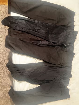Schwarze Hosen Kollektion, verschiedene Marken, Gr. 38-40