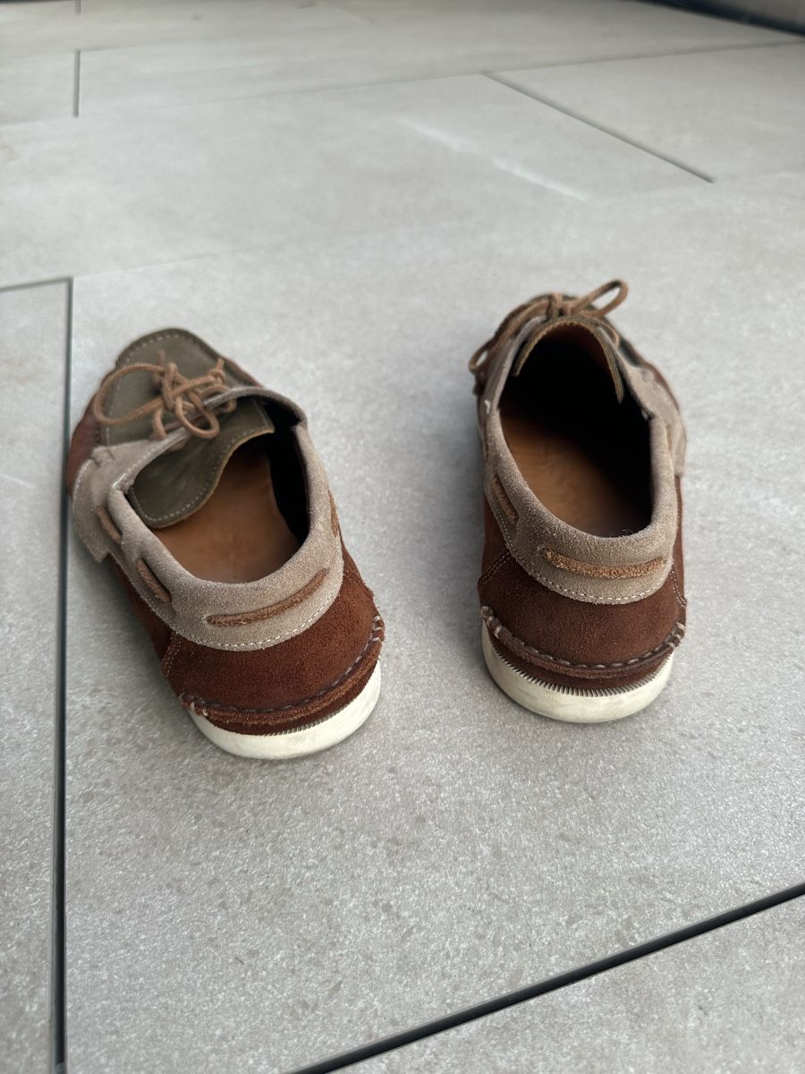 Scarpe da uomo: Boots-Schuhe Wildleder Gr. 43 – Usato da Zürich venduto da SunnySeller 2