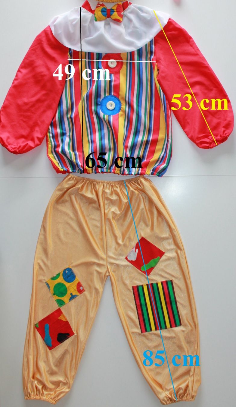 Kostüme: Costume Clown t. 9 - 11 ans – Gebraucht aus Peseux von CoolShoping 2
