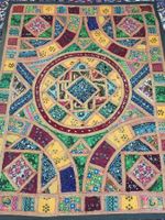 Vintage Indische Decke Handarbeit