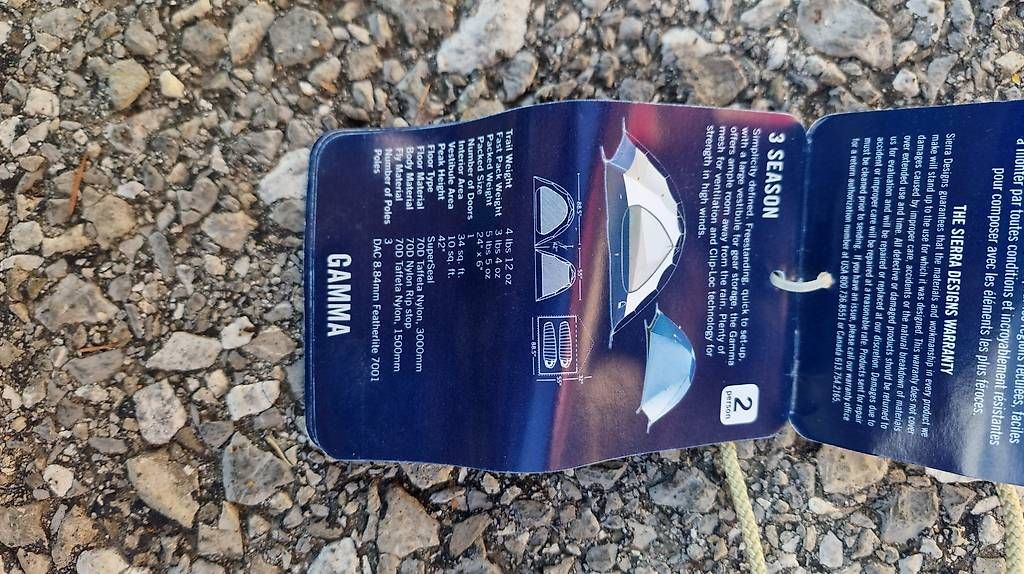 Tende : Zwei-Personen Zelt – Usato da Linthal venduto da StuessiLinthal 2
