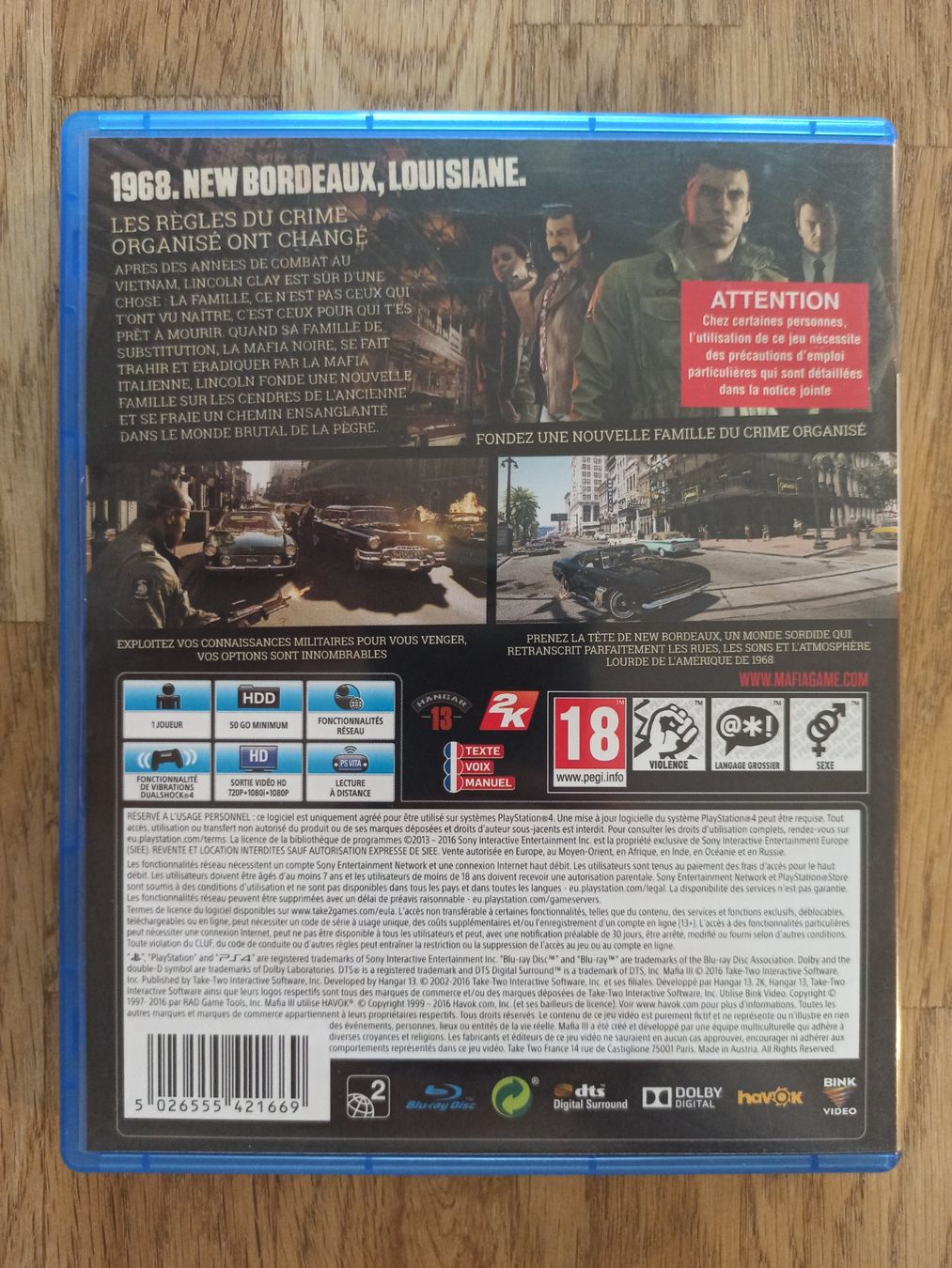 Giochi: Mafia III - Mafia 3 PS4 / PS5 – Usato da Oberweningen venduto da mar_87mx 1