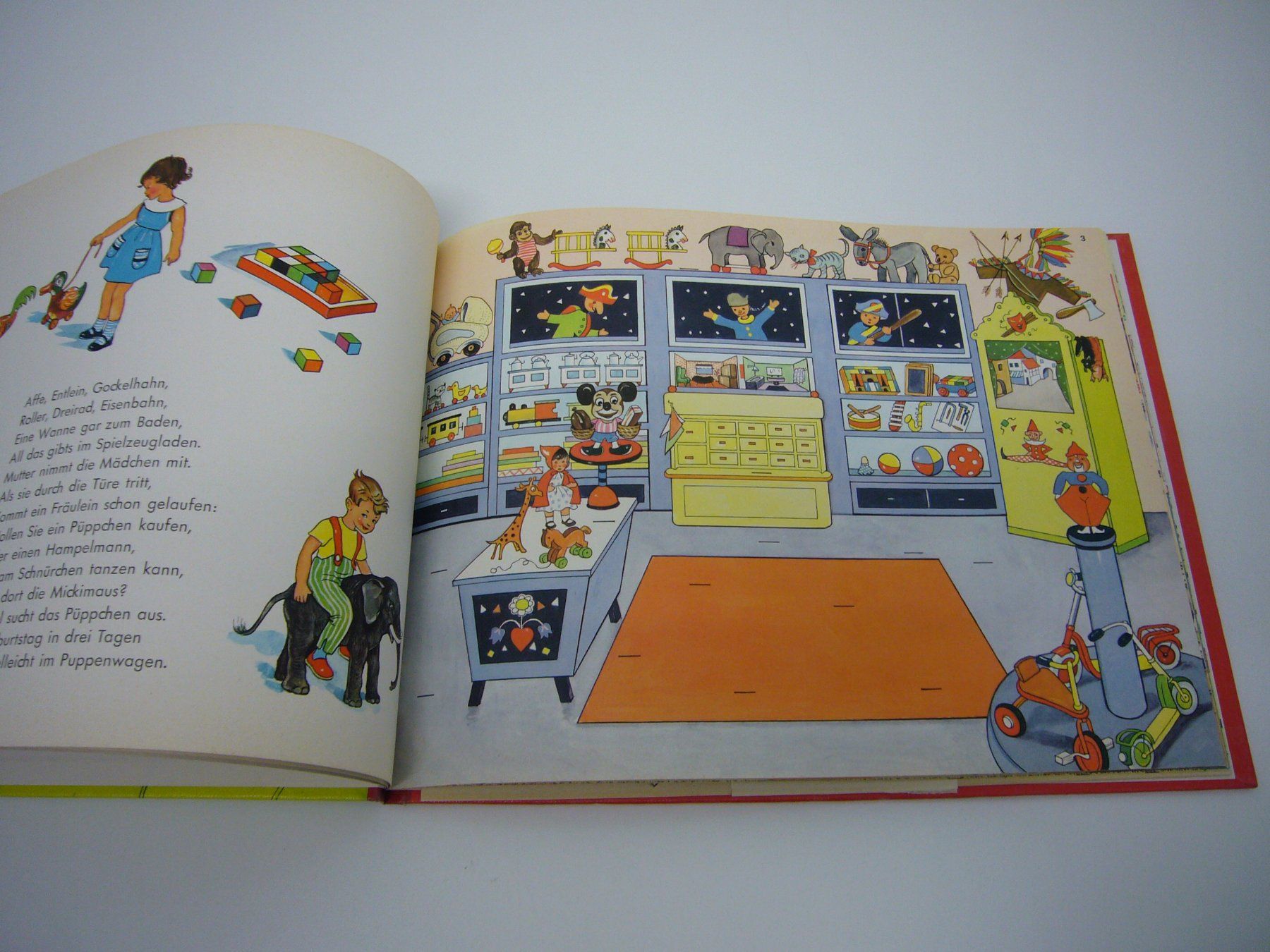Libri: Antikes Kinderbuch "Wir kaufen ein", Lotte Oldenburg, 50er – Nuovo (secondo la descrizione) da Affoltern am Albis venduto da Stationeleven 3