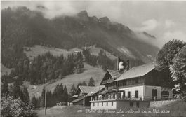 Schwarzsee Lac Noir FR Hotel des Bains 1939 gelaufen1942
