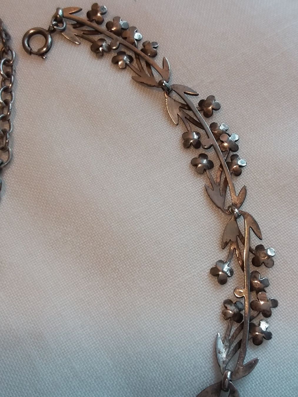 Ketten: Trachtenschmuck Collier, versilbert – Gebraucht aus Zürich von helsan 7