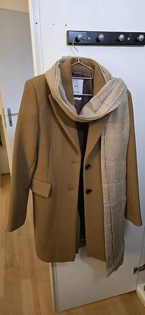 Eleganter Wollmantel Damen Mango Gr. XS