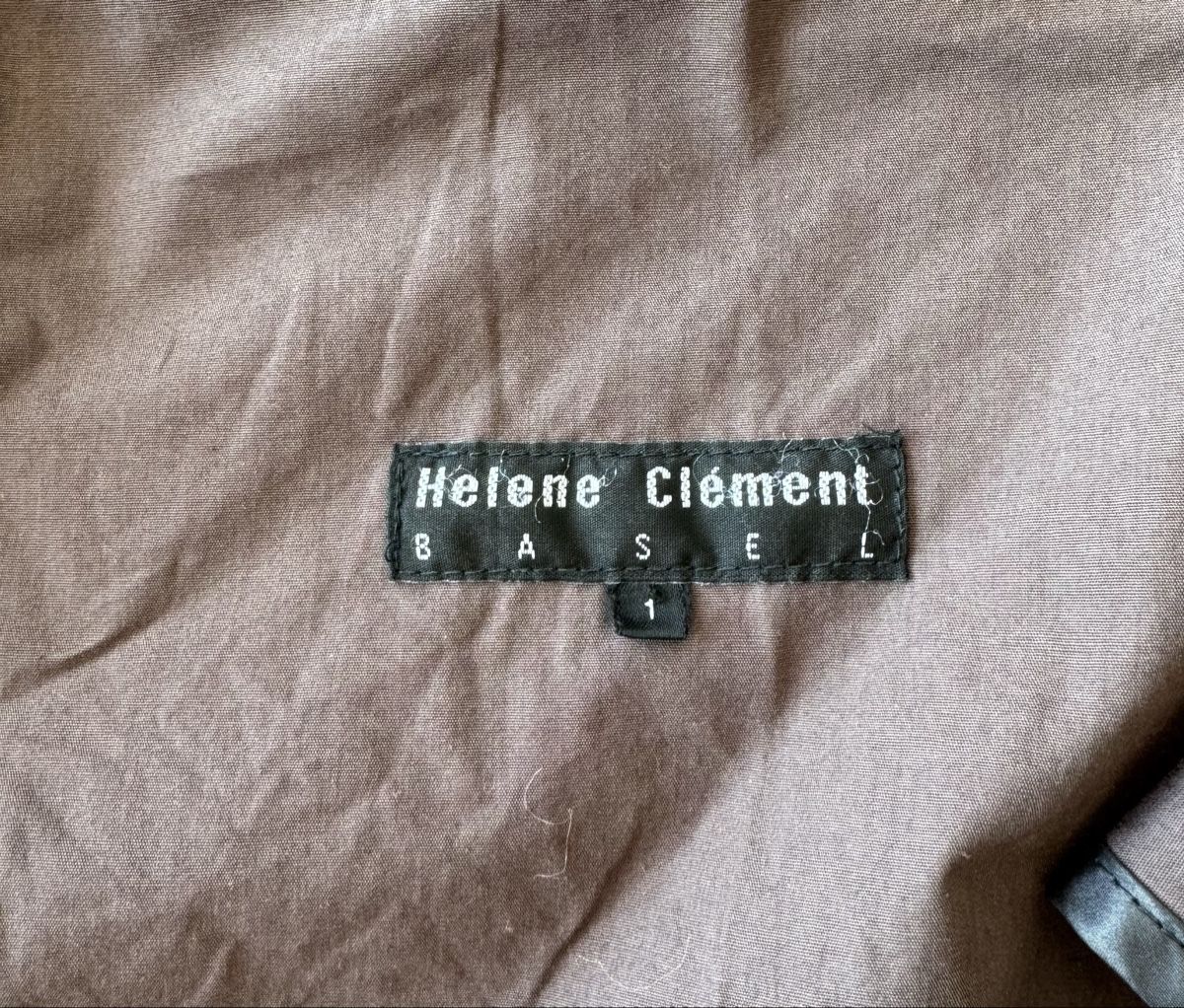 Cappotti: Helene Clement Paris Designer Jacket Coat Lightly Used – Usato da Zürich venduto da megastored 3