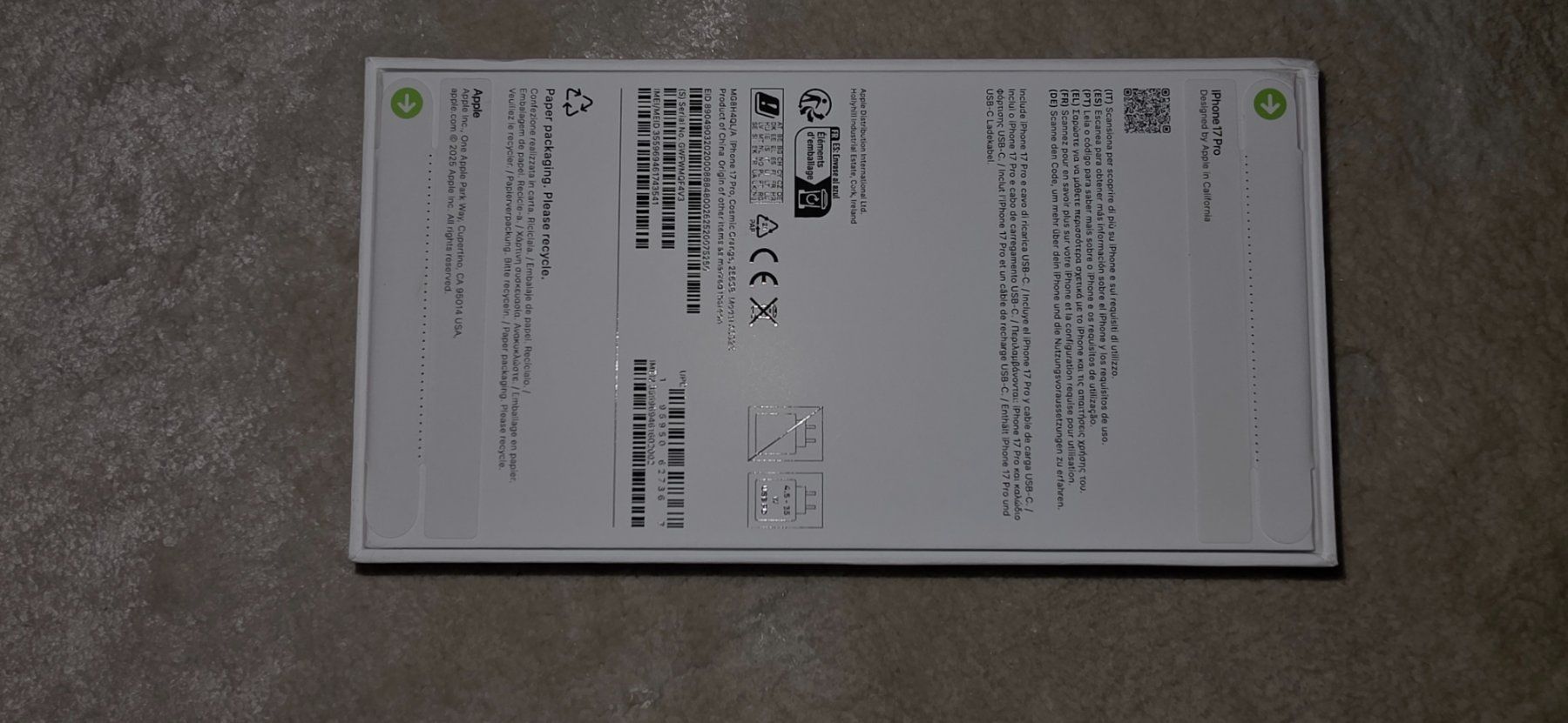 Apple Handys / Smartphones: Iphone 17 pro 256 GB – Neu und originalverpackt aus Basel von ssa_x5wz 1