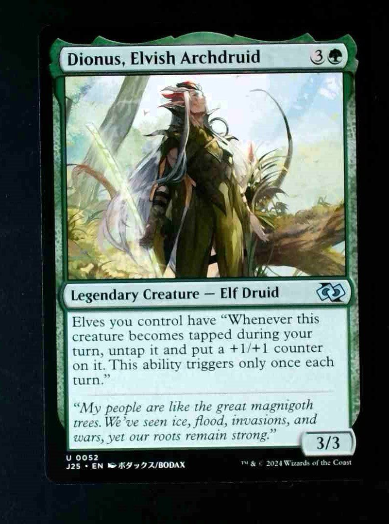 Magic The Gathering Sammelbilder & Trading cards: Dionus, Elvish Archdruid - MTG – Gebraucht aus Zürich von Semagets