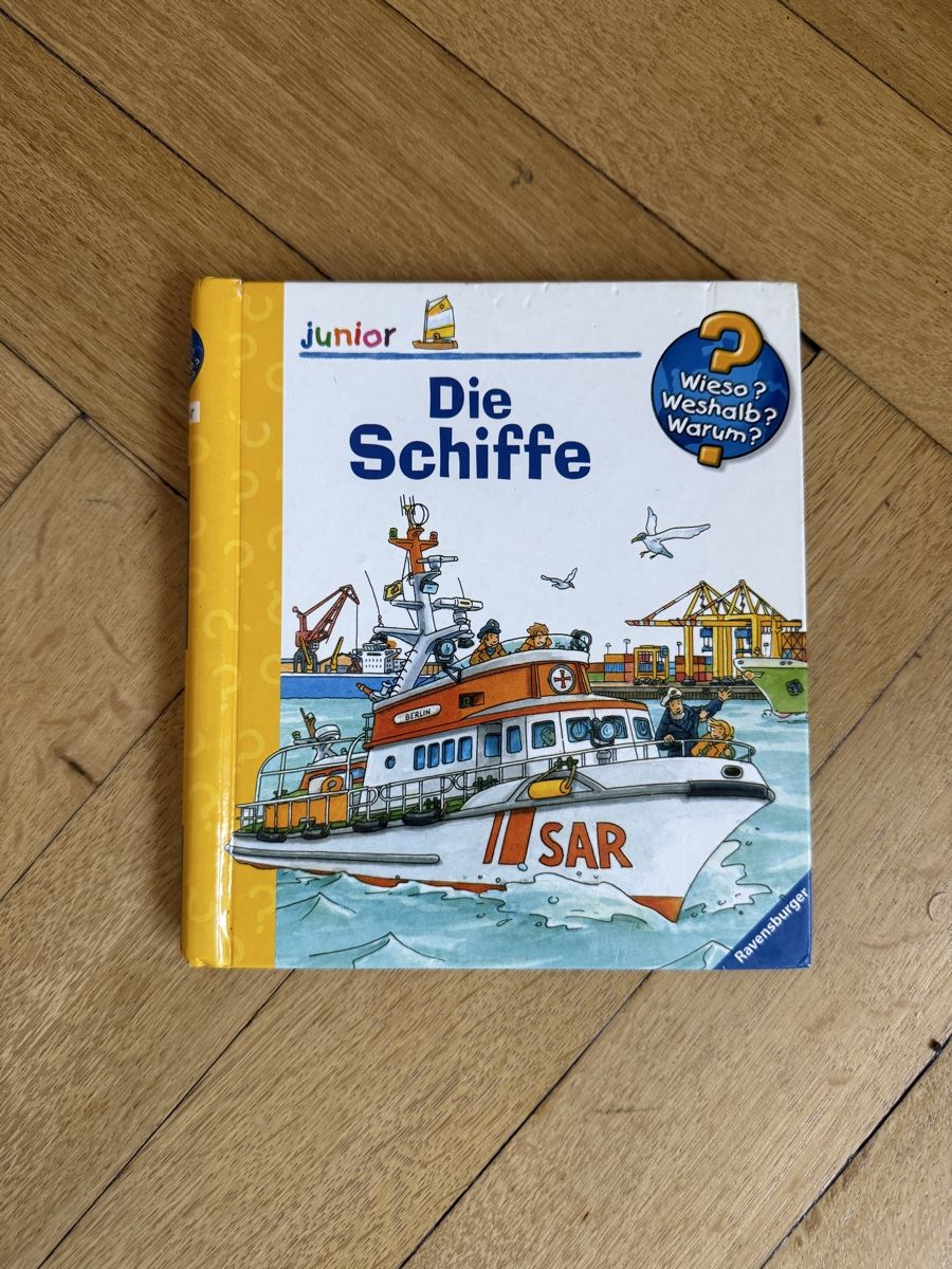 Libri: Kinderbuch "Die Schiffe" - Wieso? Weshalb? Warum? – Usato da Zuerich venduto da 3141