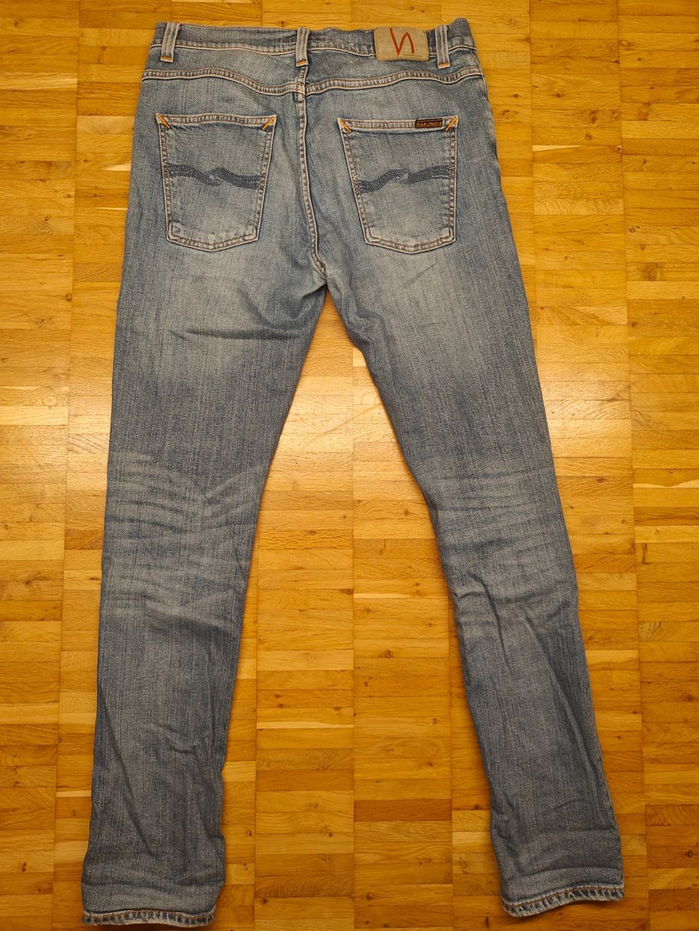 Nudie Jeans: Nudie Jeans, Grösse 32/32, hellblau, Lean Dean – Usato da Zürich venduto da Rennmaus33 2
