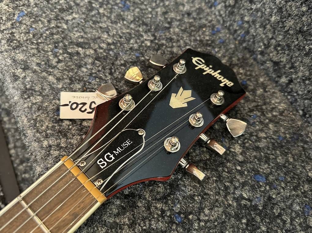 Musikinstrumente: Epiphone SG Muse Scarlet red – Gebraucht aus Morges von GvnMusic 4