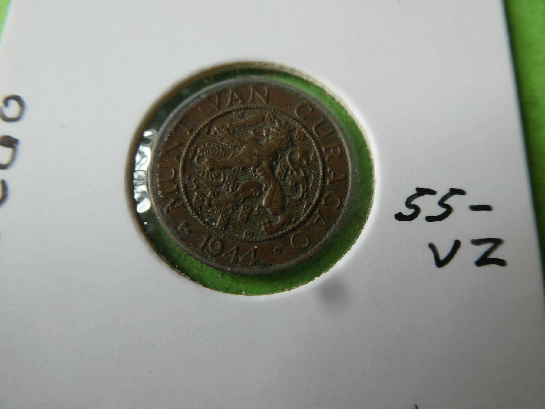 Tutti le monete: Niederländisch Curacao 1944, 1 Cent – Usato da Hinterforst venduto da Rohusri