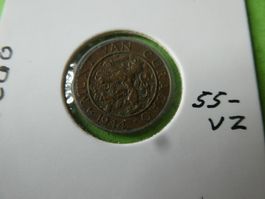Niederländisch Curacao 1944, 1 Cent