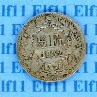 CHF___0.50 1932 ss+ 50 Rappen