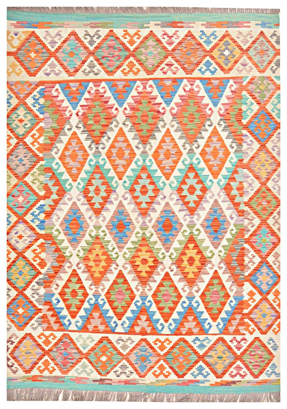 Kelim Tappeti: Oriente Kelim Teppich 170x240 Cm – Nuovo e nell'imballaggio originale da Lahore venduto da Fairways79 5