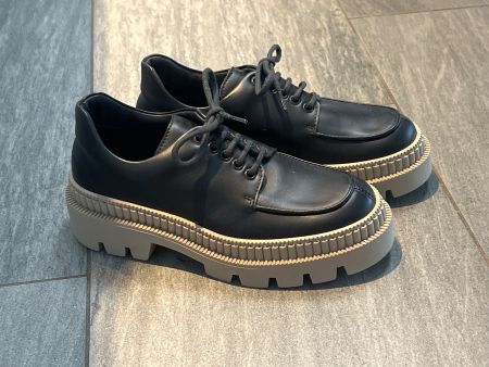 Damen Schuhe neu schwarz  Leder gr:36