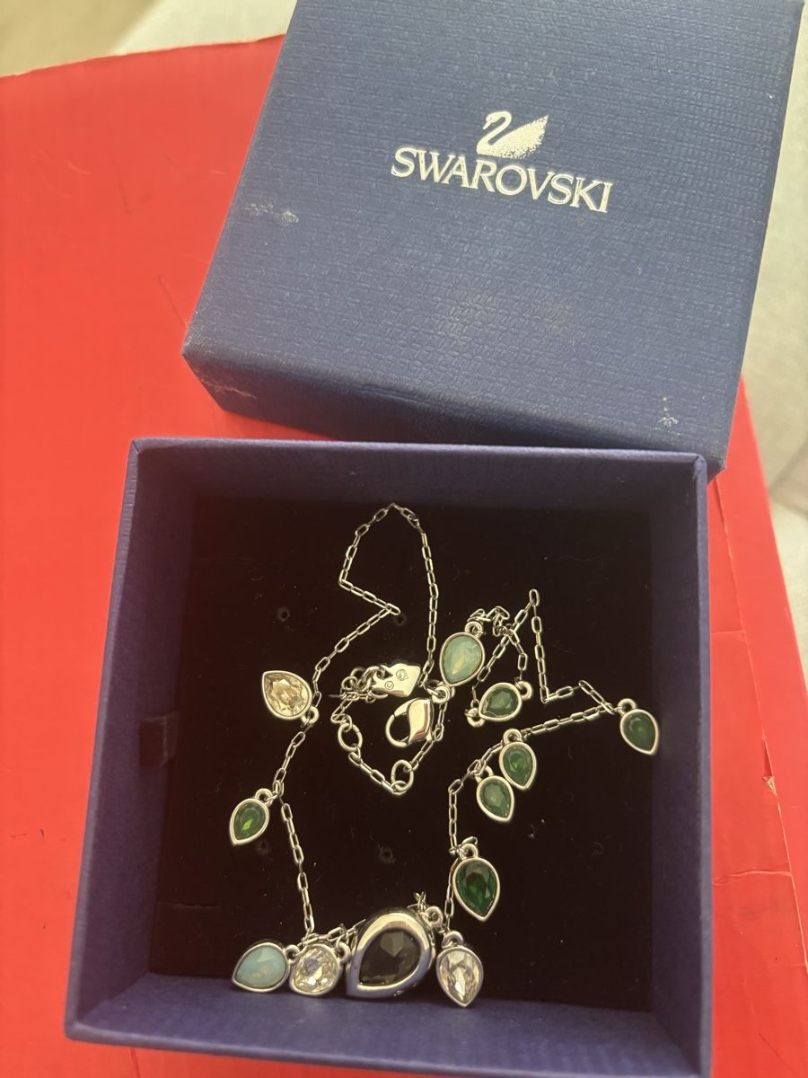 Swarovski Catenine: Swarovski statement XL Kette, original mit Box – Nuovo (secondo la descrizione) da Brügg BE venduto da rah_mqh8 1