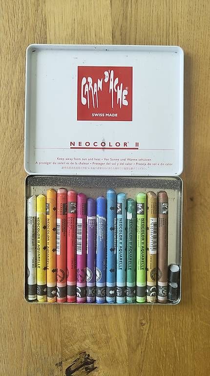 Matite, matite colorate & gessi: Neocolor II – Usato da Günsberg venduto da faric1999 1