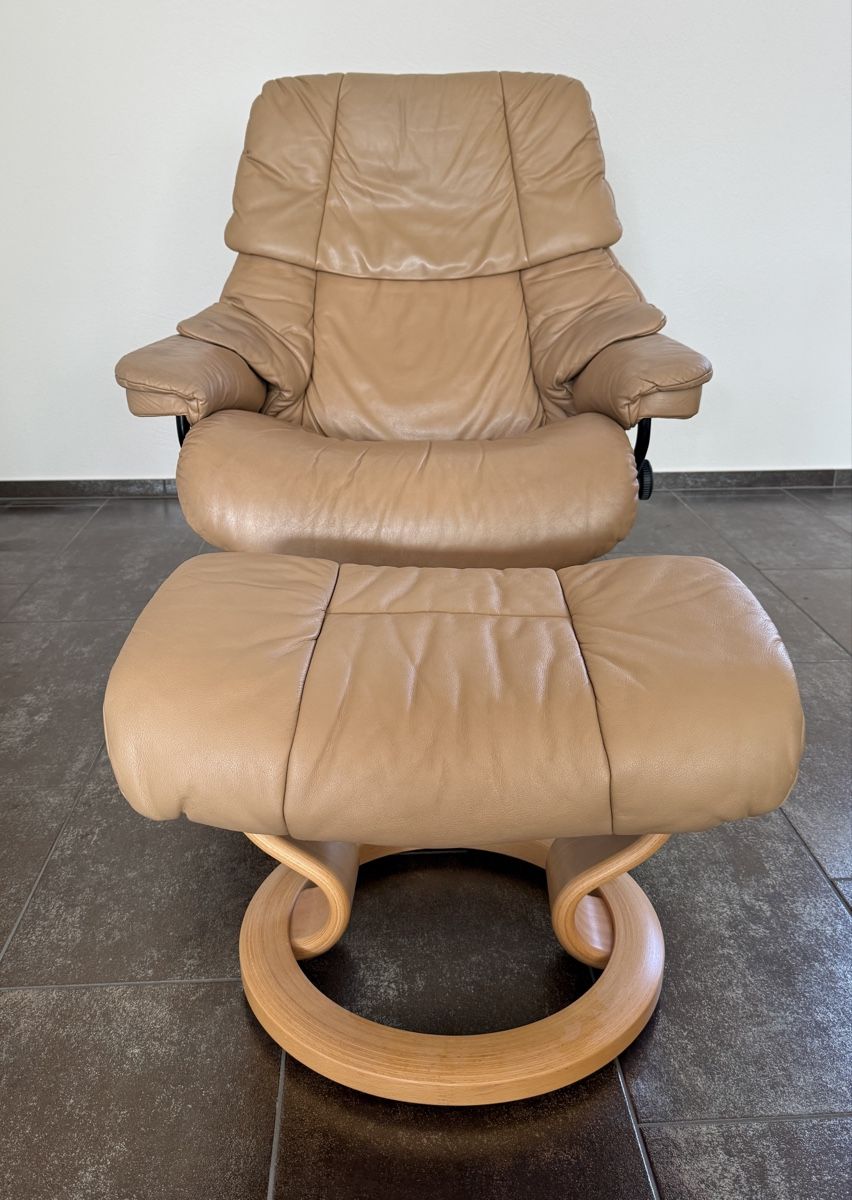 Stressless Poltrone: Stressless Stuhl mit Beinablage – Usato da Oberbüren venduto da Jeni-jem 7