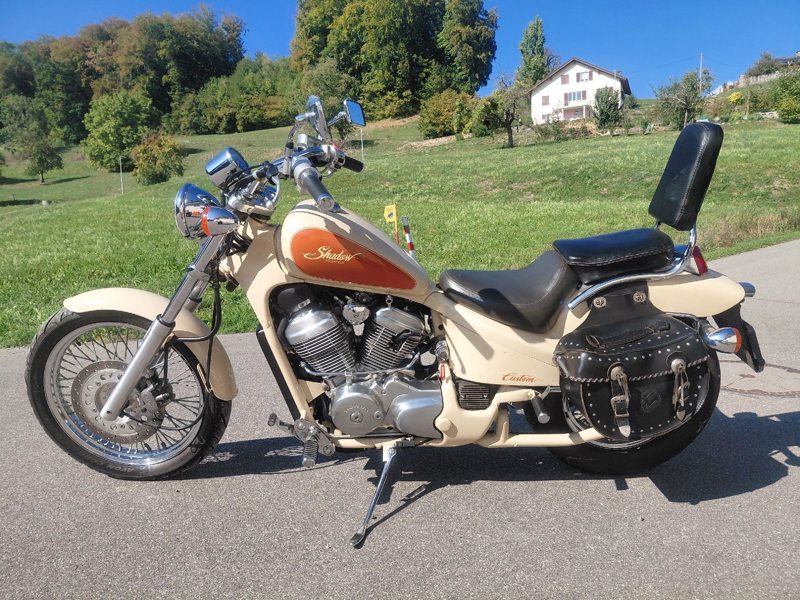 Honda Chopper: Honda Shadow VT600 – Usato da Gontenschwil venduto da Deutz09