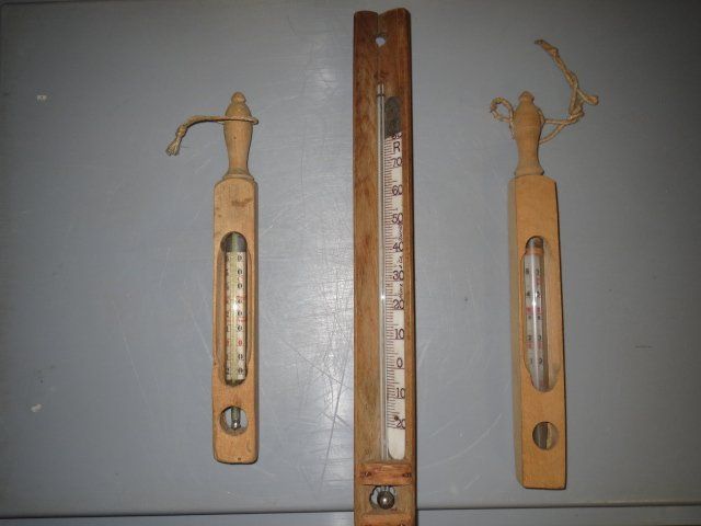 Altro per la casa: 3 alte Thermometer – Usato da Wetzikon ZH venduto da Stunggeli 1
