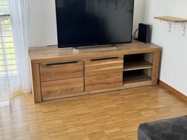 TV Lowboard aus Eiche