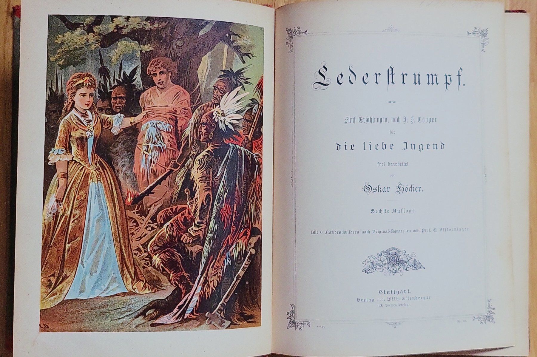 Libri: 4 antike Abenteuer Romane, Lederstrumpf etc – Usato da Muttenz venduto da Mithrur 2