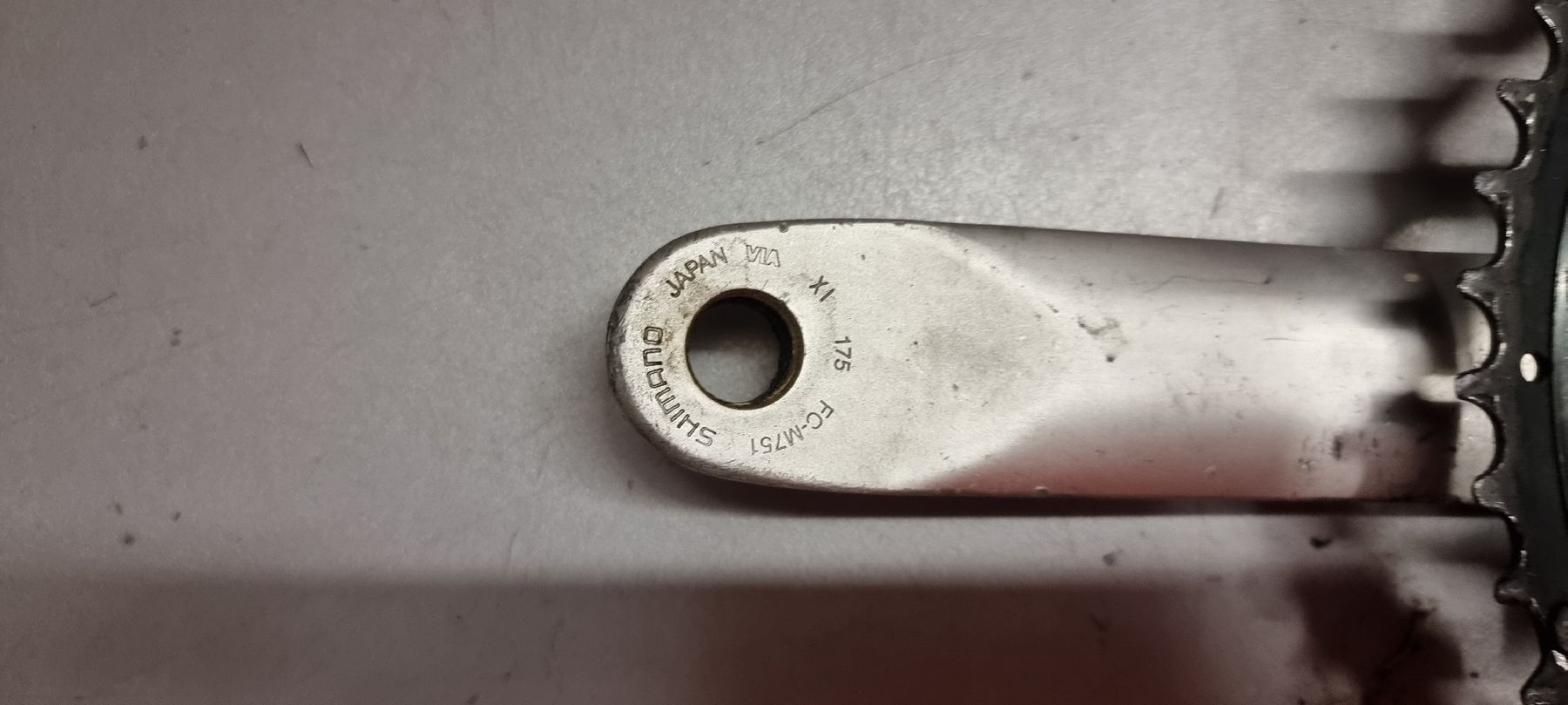 Shimano Pezzi di ricambio: Shimano XT M751 Kurbel – Usato da Seon venduto da Stibinio 4