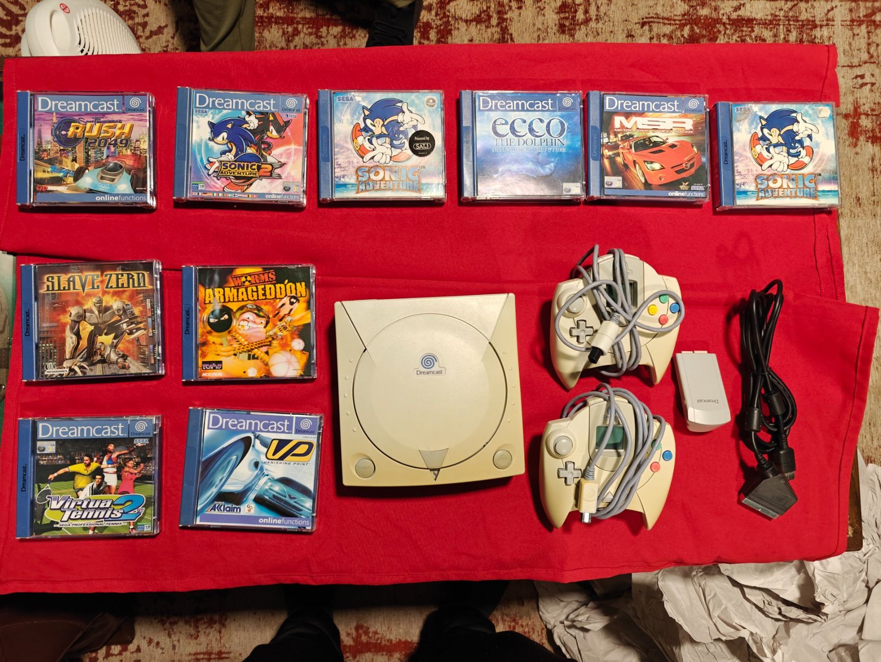 Sega Konsolen: SEGA Dreamcast inkl. seltene Games – Gebraucht aus Wetzikon ZH von