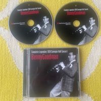 BENNY GOODMAN-2CD COMPLETE LEGENDARY 1938 CARNEGIE HALL CONC
