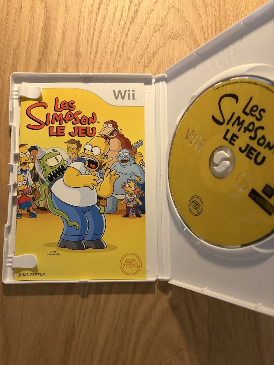 Nintendo Giochi: Les Simpson : Le Jeu - Nintendo Wii – Usato da Pully venduto da FunkyGames 2