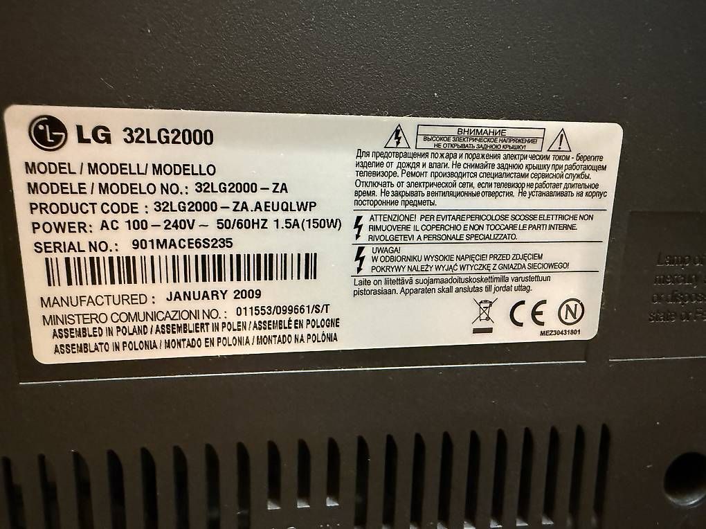 Televisori: LG Fernseher 32 Zoll – Usato da Balterswil venduto da Miami6 1