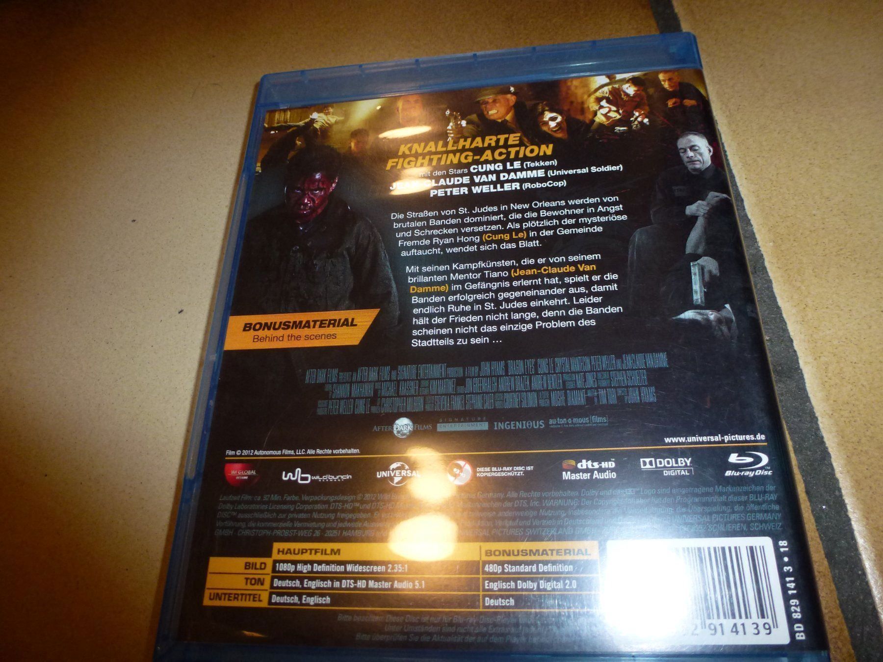 Tutti i DVDs: Dragon Eyes BLU-RAY – Usato da Olten venduto da Disc-Verkauf 2