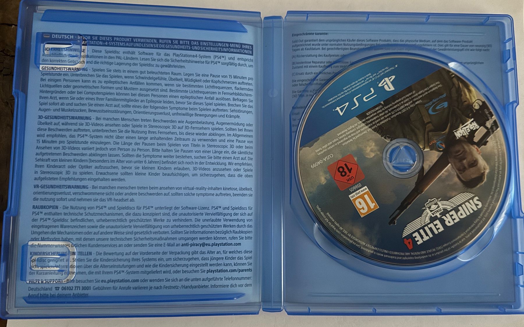 Sony Giochi: PS4 Spiel Sniper Elite 4 – Usato da Winterthur venduto da Seister 1