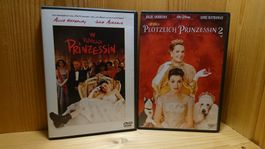 PLÖTZLICH PRINZESSIN 1 und 2 auf DVD mit Anne Hathaway