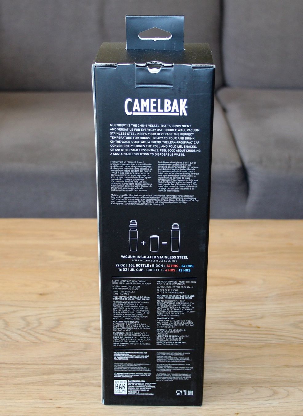 Camelbak Borracce & Thermos: Camelbak Multibev 0.65l - Rose / Pink – Nuovo e nell'imballaggio originale da Münchenbuchsee venduto da Chaoo 2