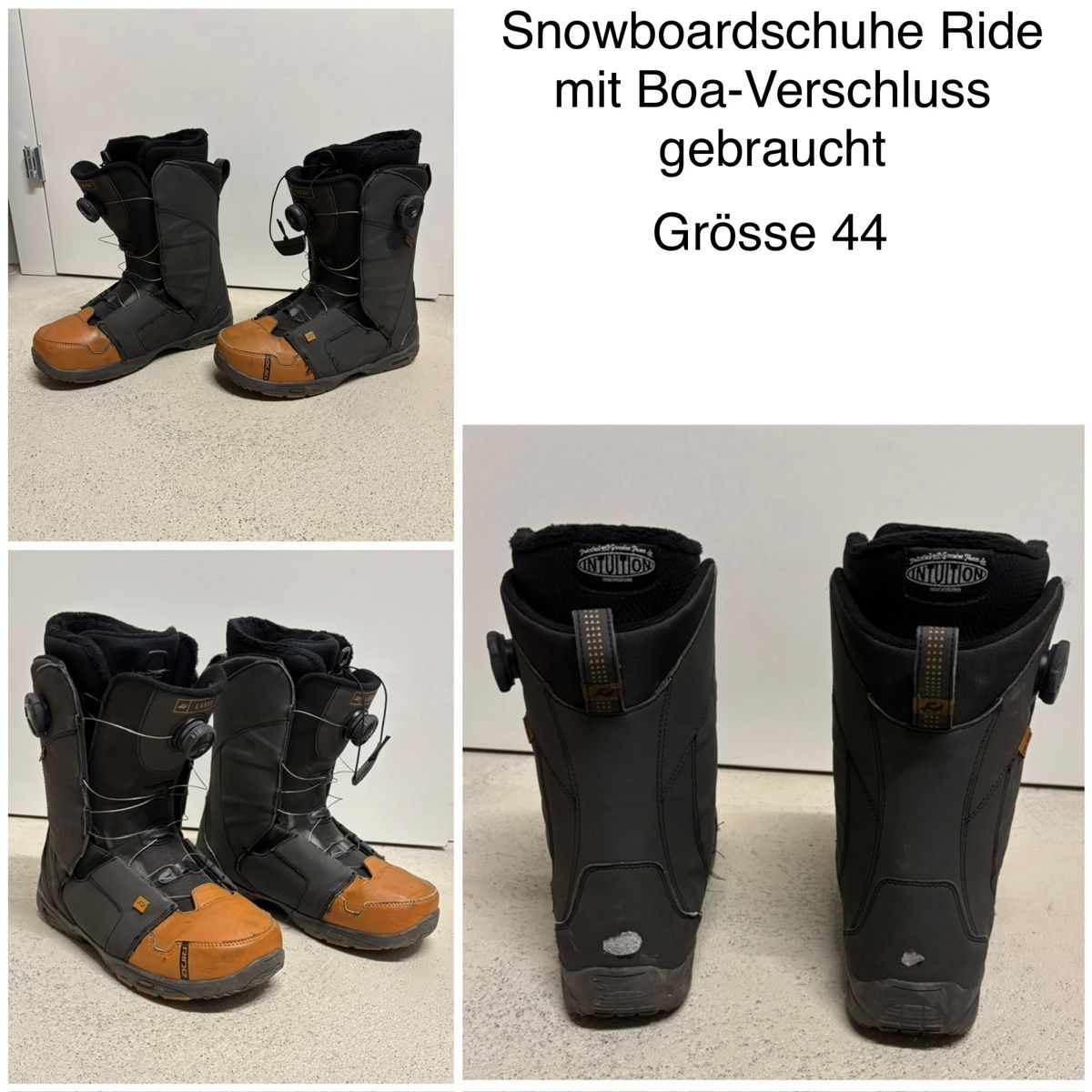 Scarpe da uomo: Snowboardschuhe Ride – Usato da Rüti ZH venduto da Mimi5124