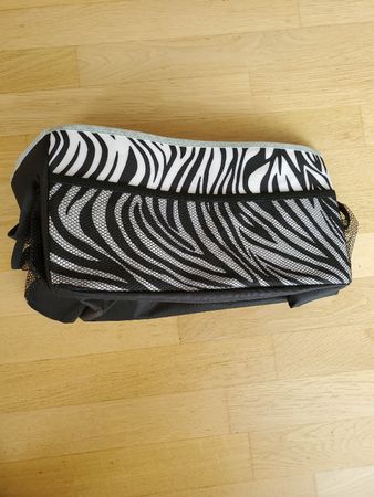 Auto Aufbewahrungstasche faltbar mit Zebra Muster 40x20x20cm